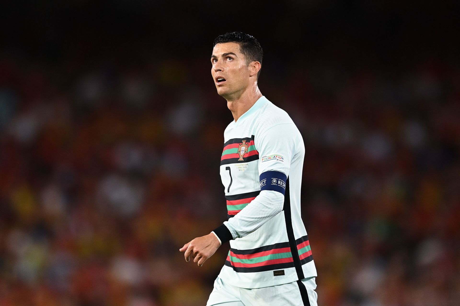 Cristiano Ronaldo is linked with a move to the Wanda Metropolitano.