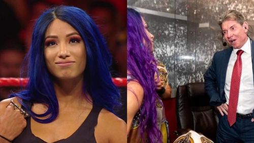 Sasha Banks walked out of WWE a few weeks ago!