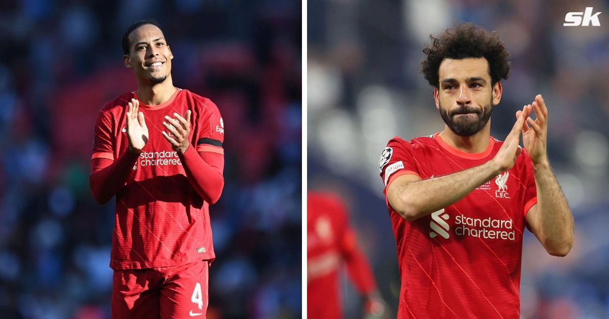 Van Dijk reacts to Salah&#039;s contract extension