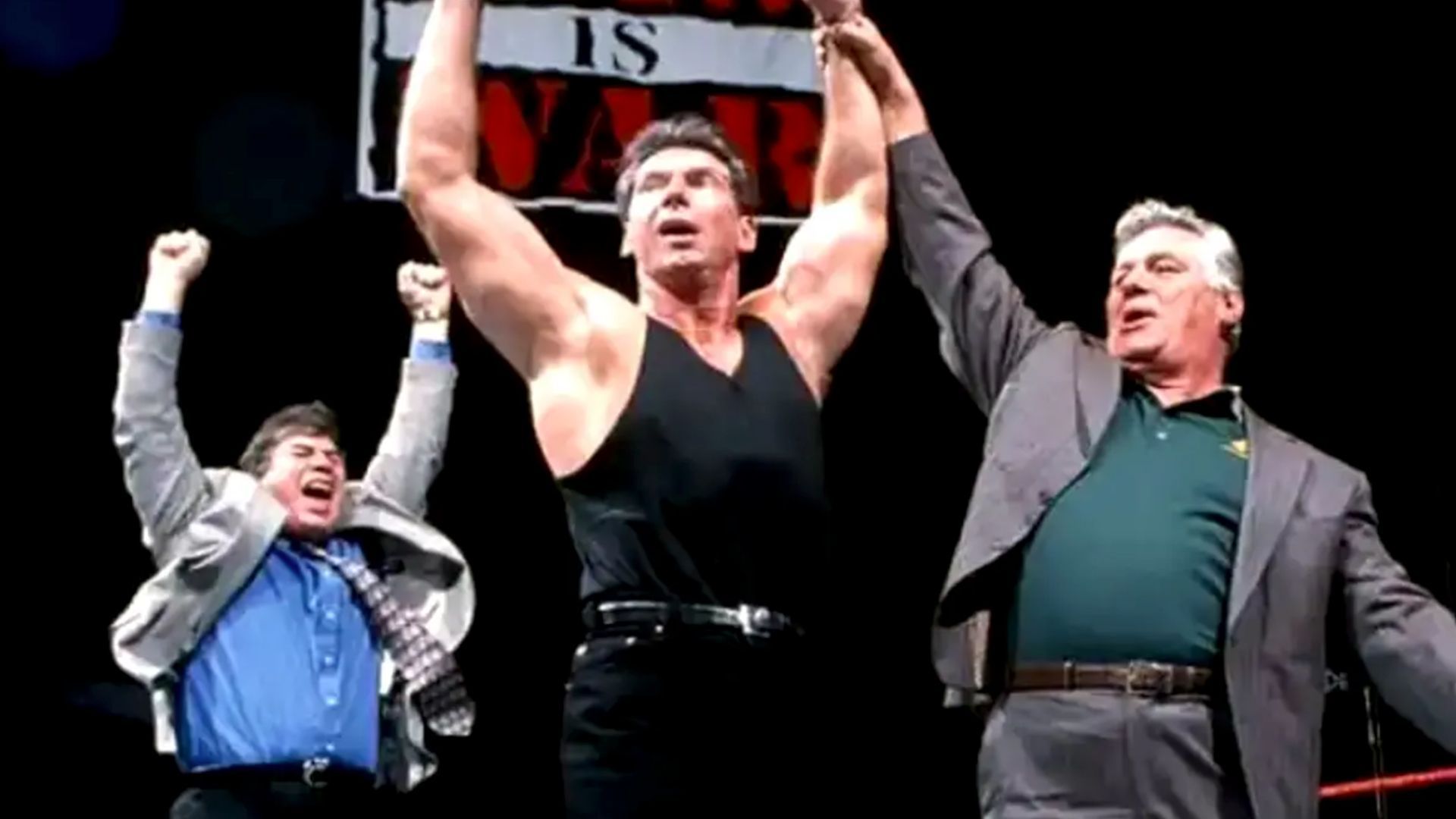 Vince McMahon, Gerald Brisco, and Pat Patterson on WWE RAW!