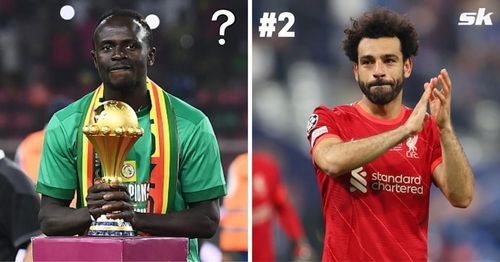 Senegal's Sadio Mane (left) and Egypt star Mohamed Salah