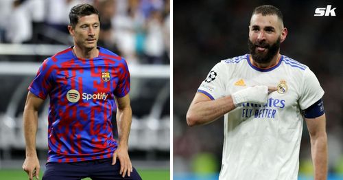 Lewandowski and Benzema will both play in La Liga next season.