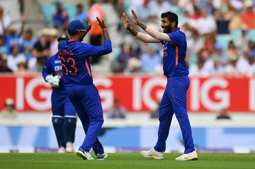 Jasprit Bumrah (R) has been brilliant against England