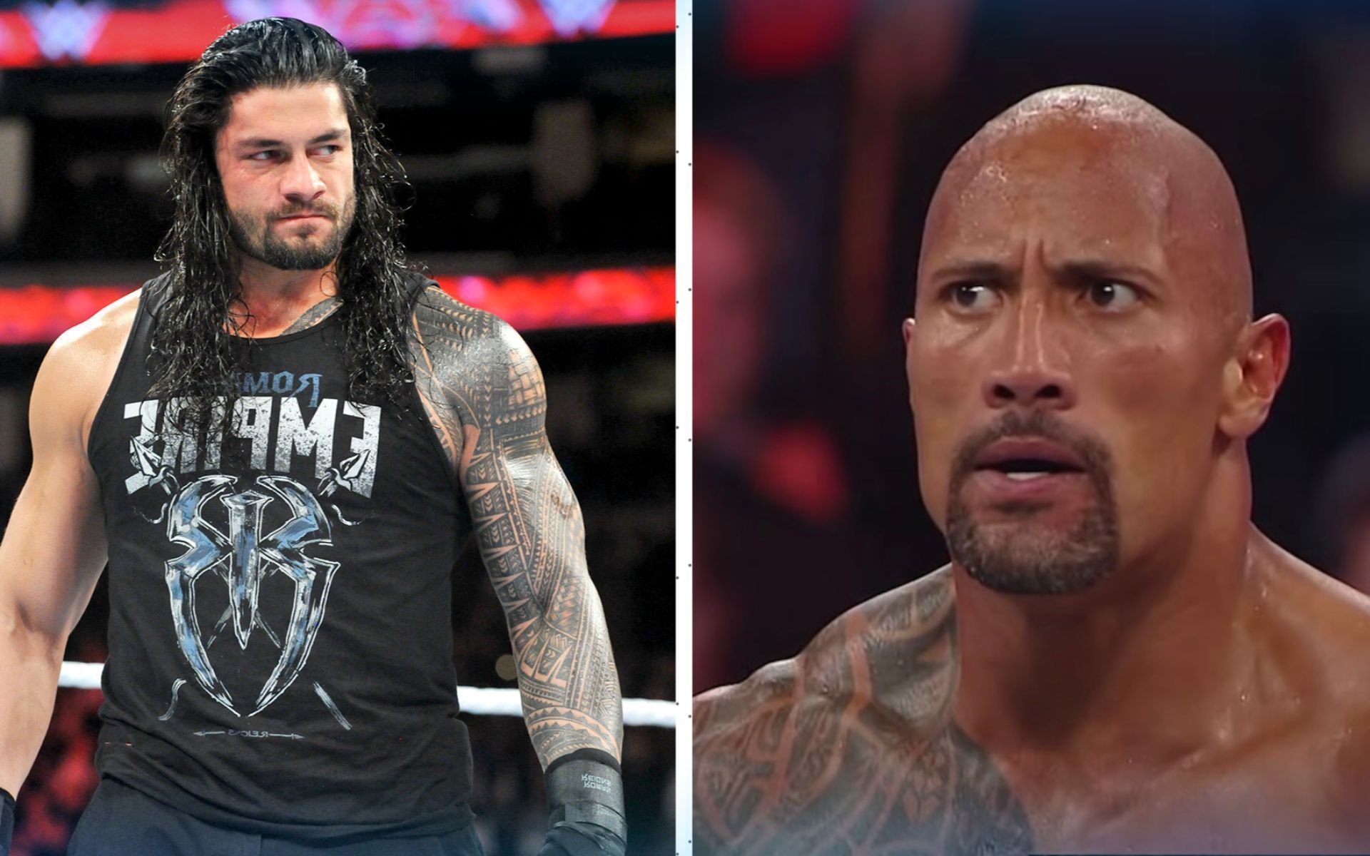 WWE Superstars, Roman Reigns and The Rock