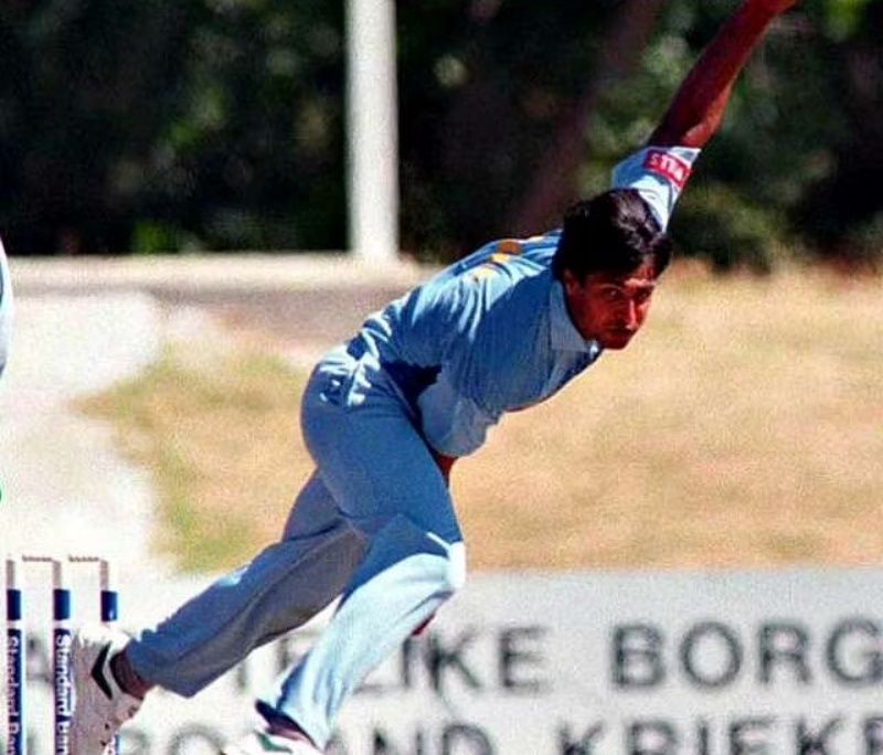 Former India fast bowler Salil Ankola.