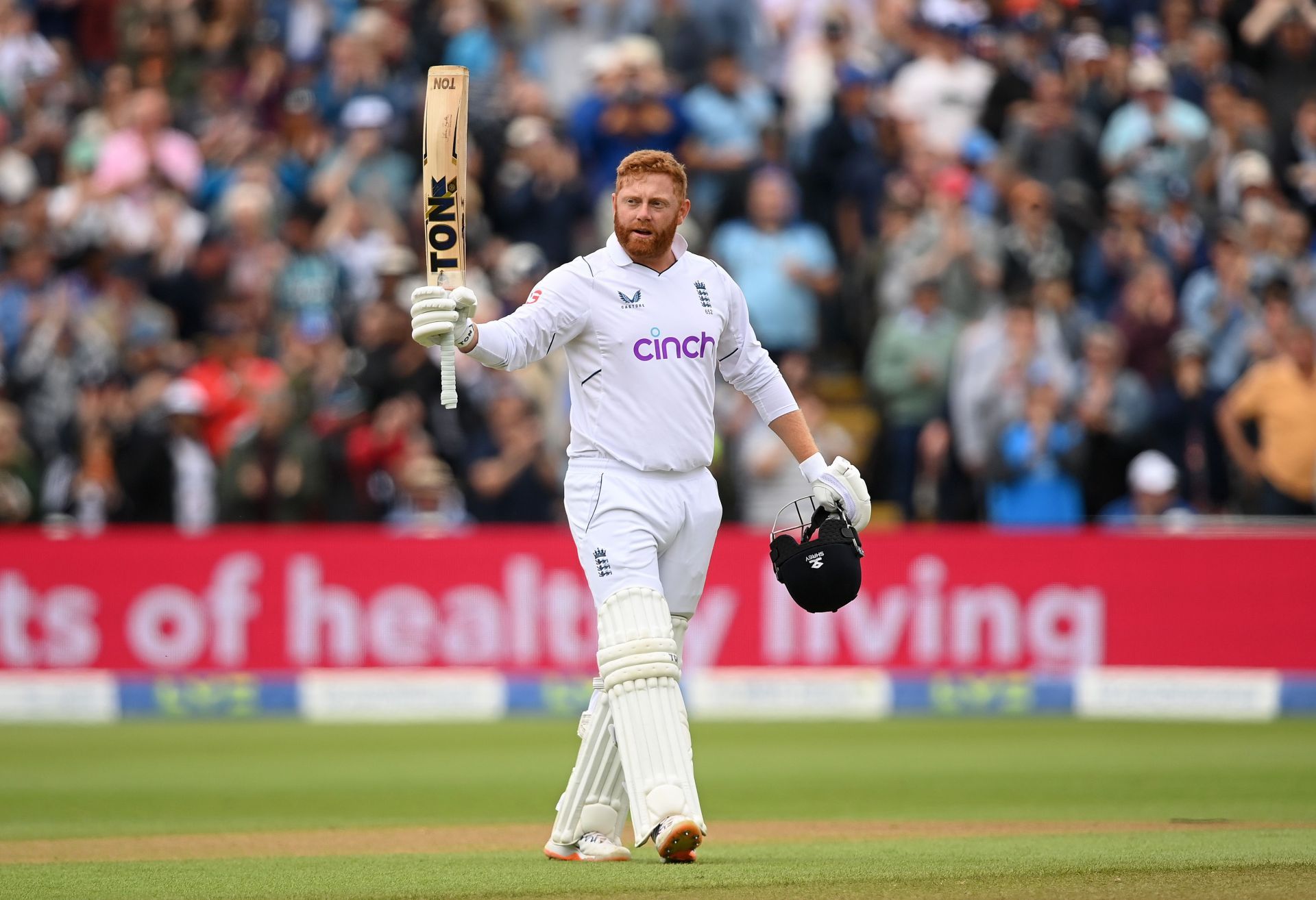 Jonny Bairstow struck a sublime hundred in the fifth Test against India. (Credits: Getty)