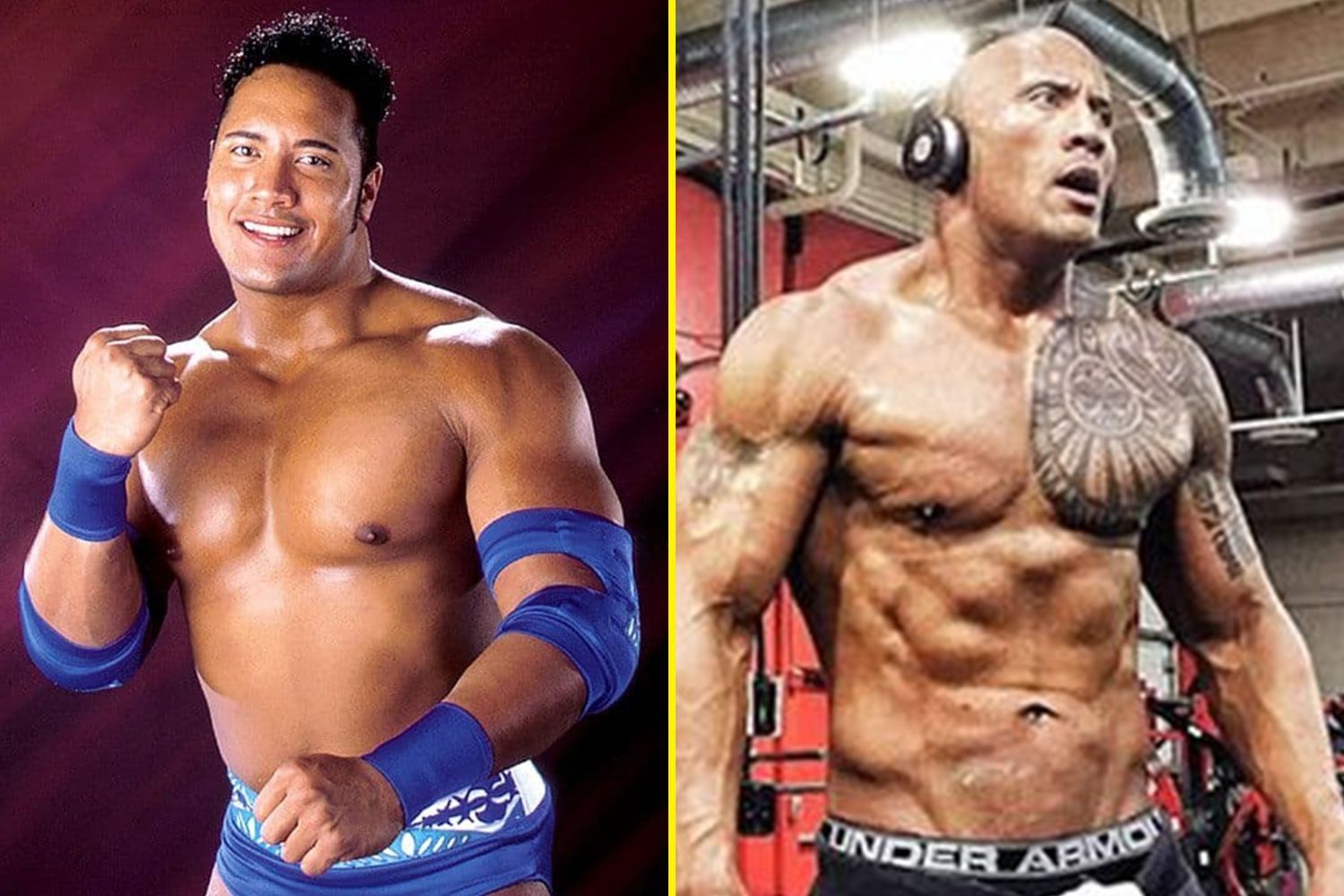 From Rocky Maivia to The Rock.