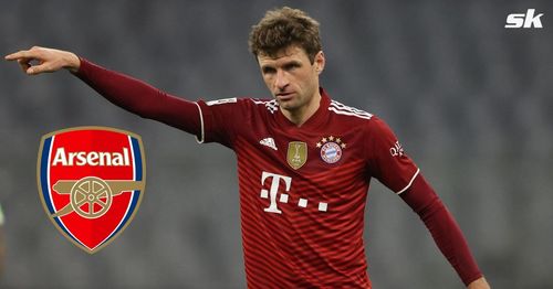 Munich star Thomas Muller responds to a fan's request to join the Gunners