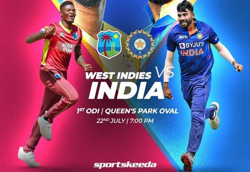 India and West Indies meet in the first ODI on Friday.