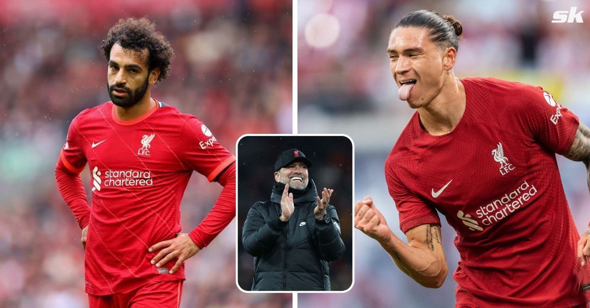 Liverpool winger Salah handed Nunez the penalty against RB Leipzig