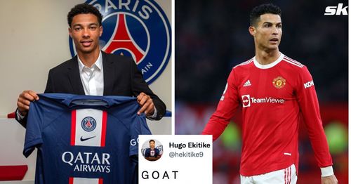 PSG new signing Hugo Ekitike's views on the GOAT debate could upset Lionel Messi's fans