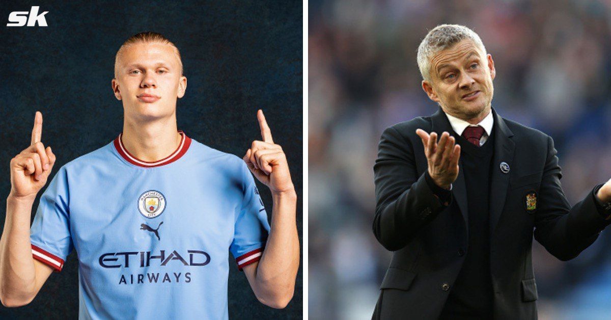 Ole Gunnar Solskjaer texted Erling Haaland after his Manchester City transfer