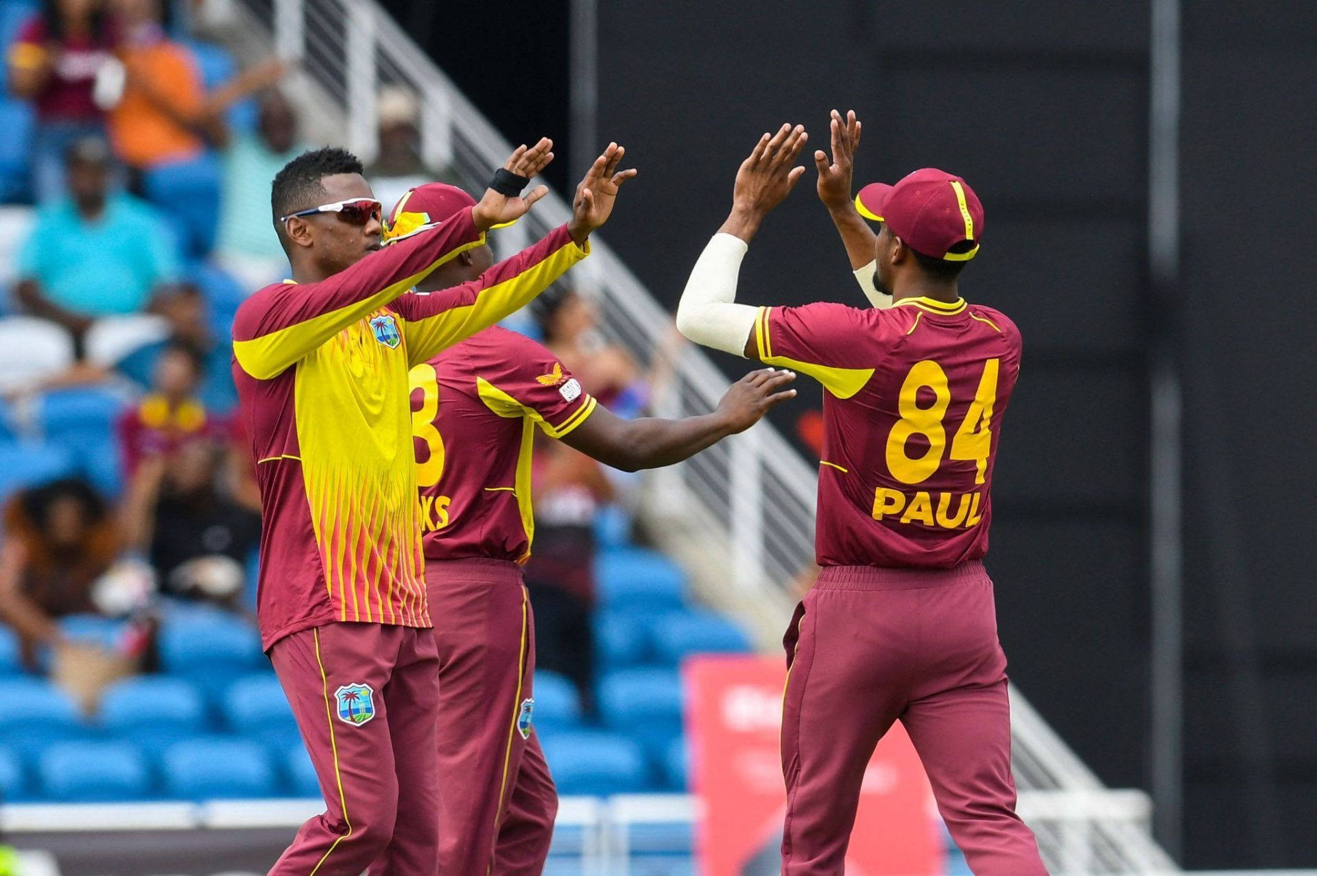 West Indies were fined 20 percent of their match fees. (Credits: Twitter)