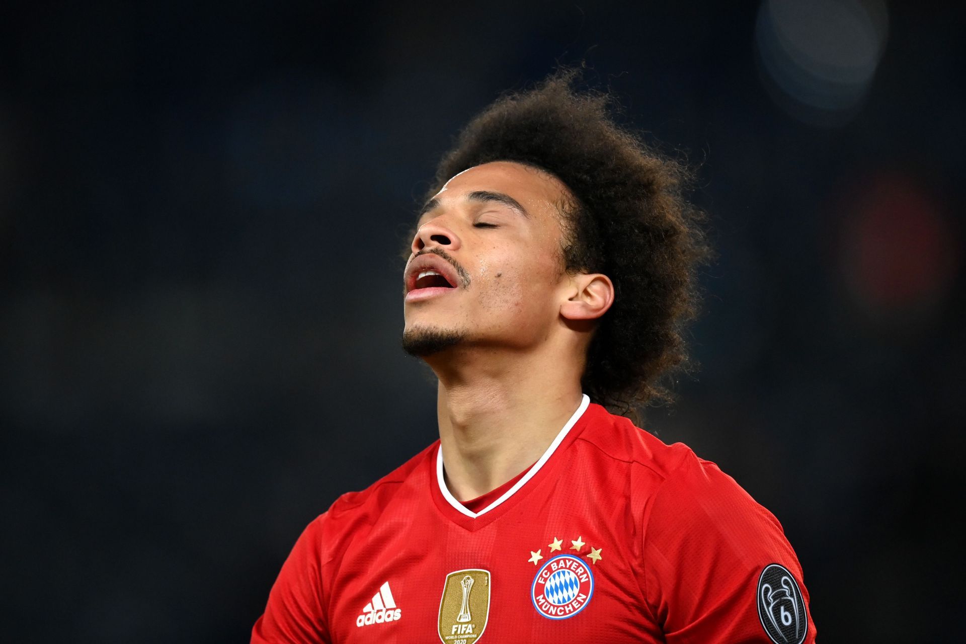 Leroy Sane of Bayern Munich