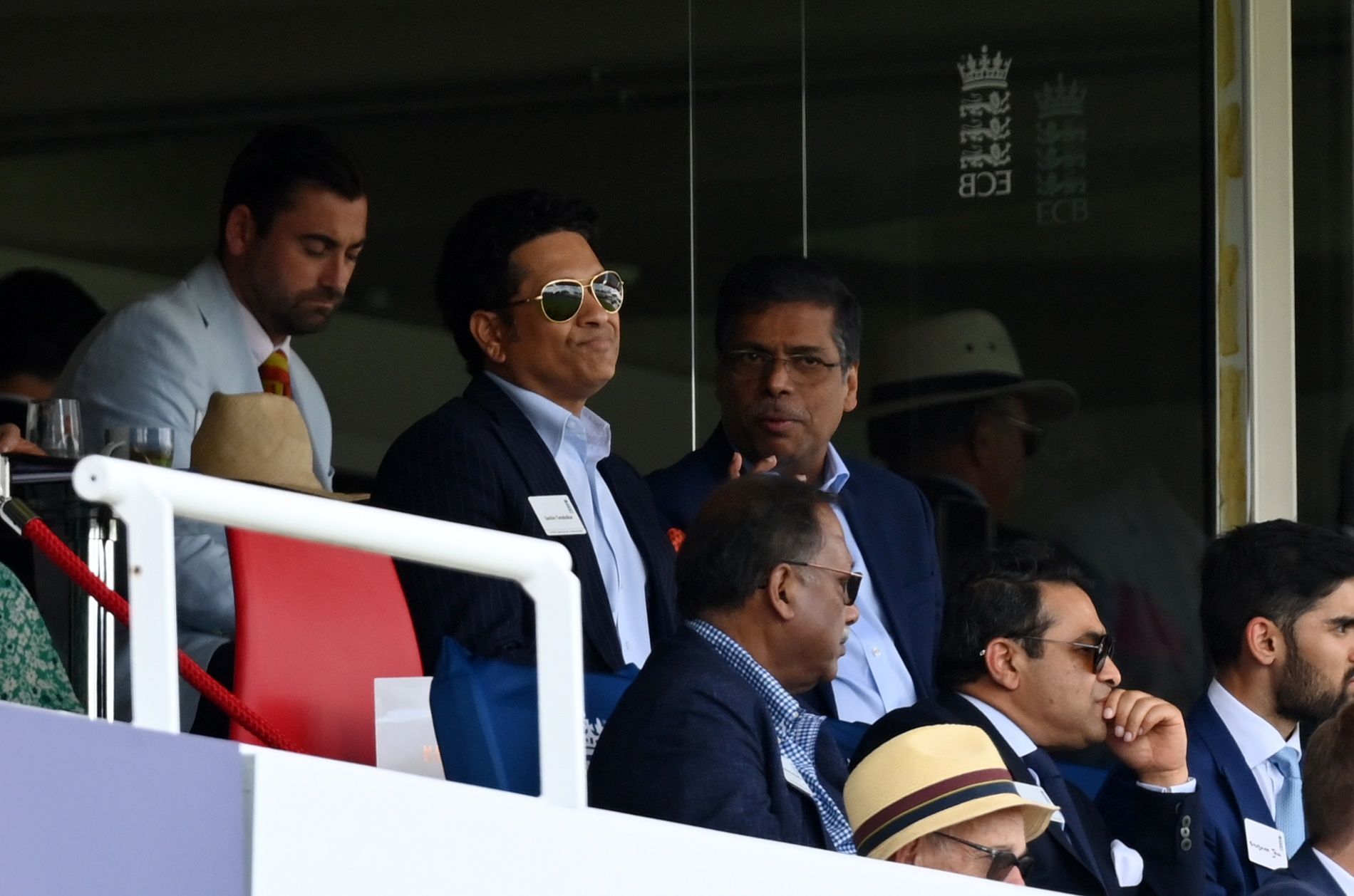Sachin Tendulkar at Lord&rsquo;s. Pic: Lord&#039;s Cricket Ground/ Twitter