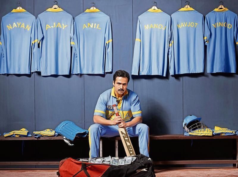 A poster of the movie Azhar.