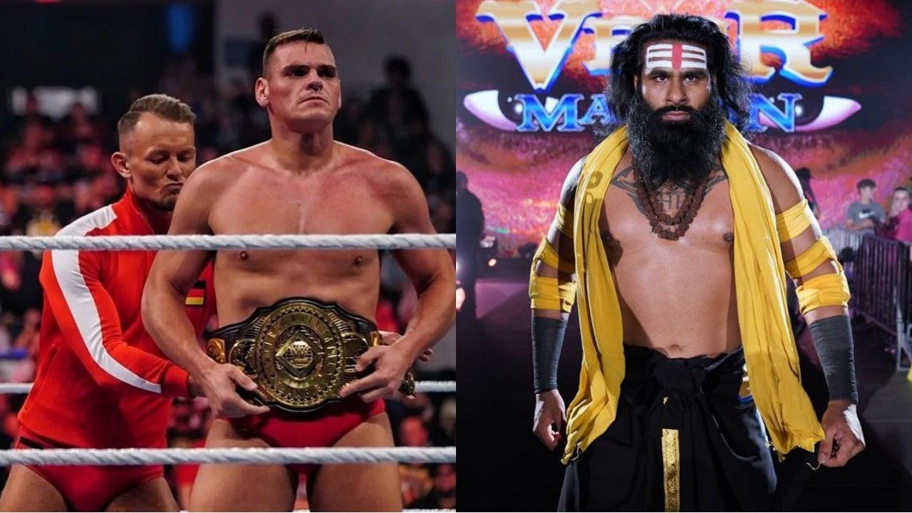 WWE आईसी चैंपियन गुंथर और वीर महान