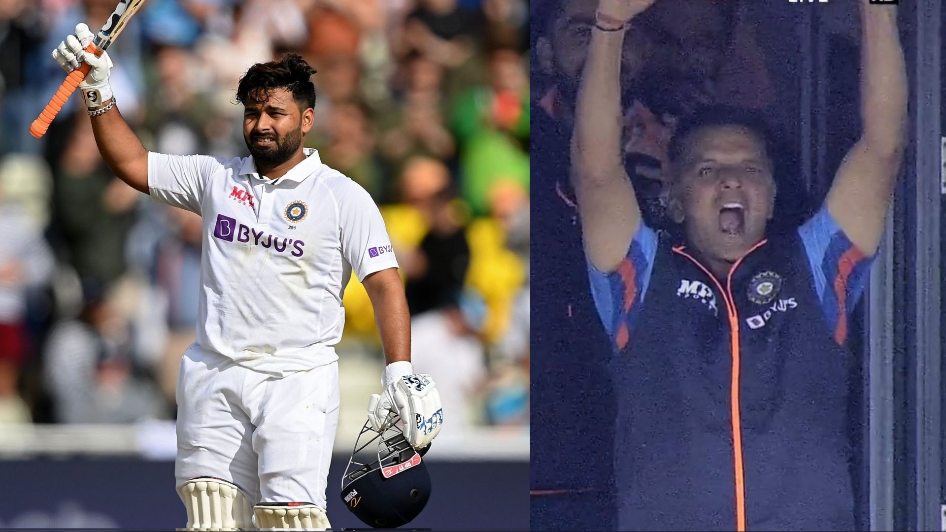 Rishabh Pant has registered his second Test hundred on English soil (Image: Twitter)