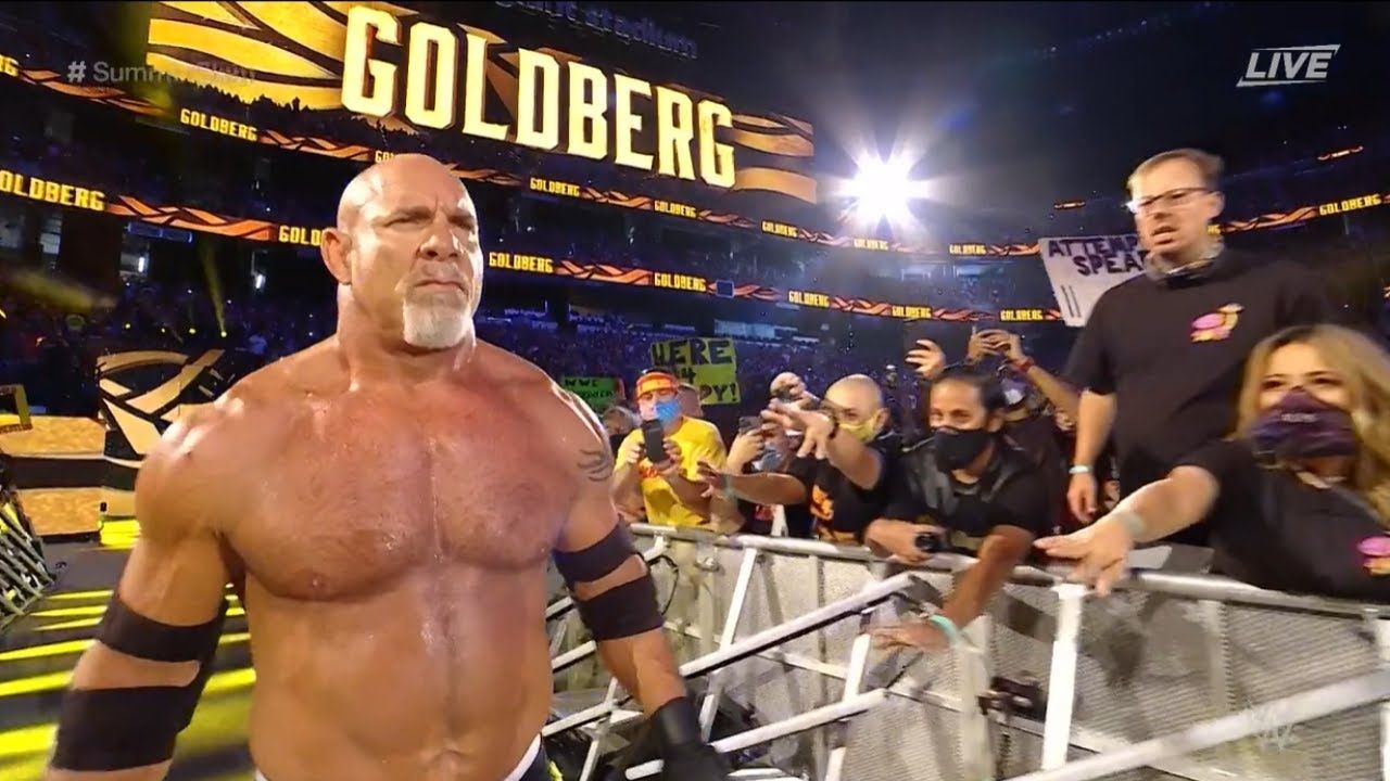 WWE Hall of Famer Goldberg