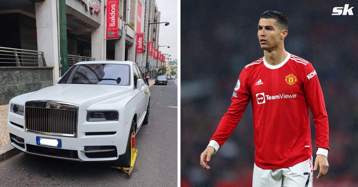 Manchester United superstar Cristiano Ronaldo has car clamped in Lisbon