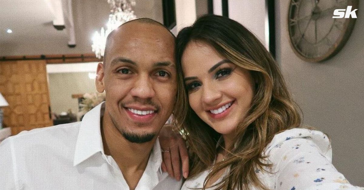 Reds star Fabinho and wife Rebeca Tavares make special announcement