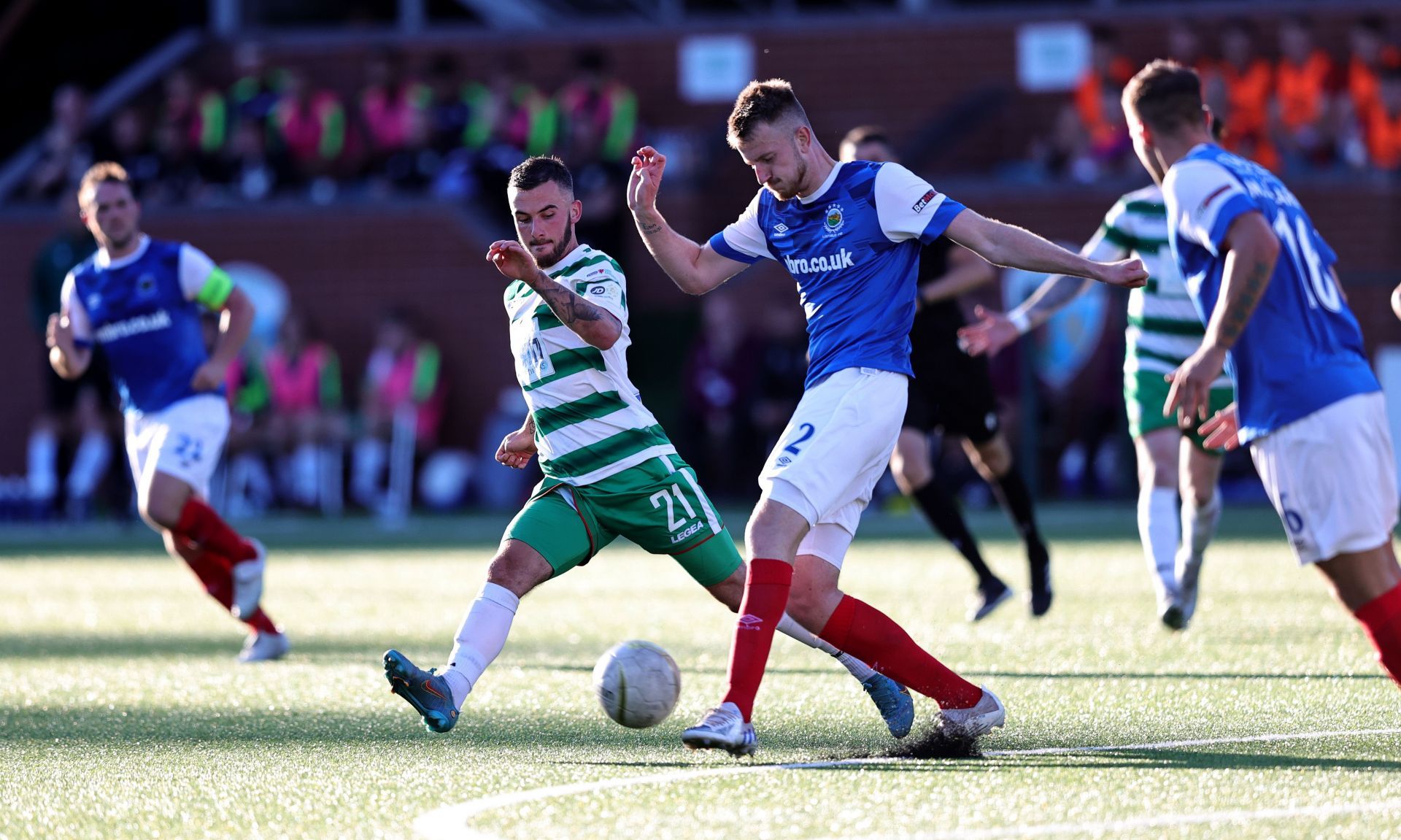Linfield will host The New Saints on Wednesday