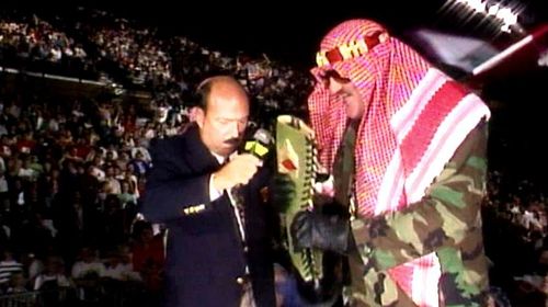 Sgt. Slaughter went from American hero to Iraqi sympathizer!