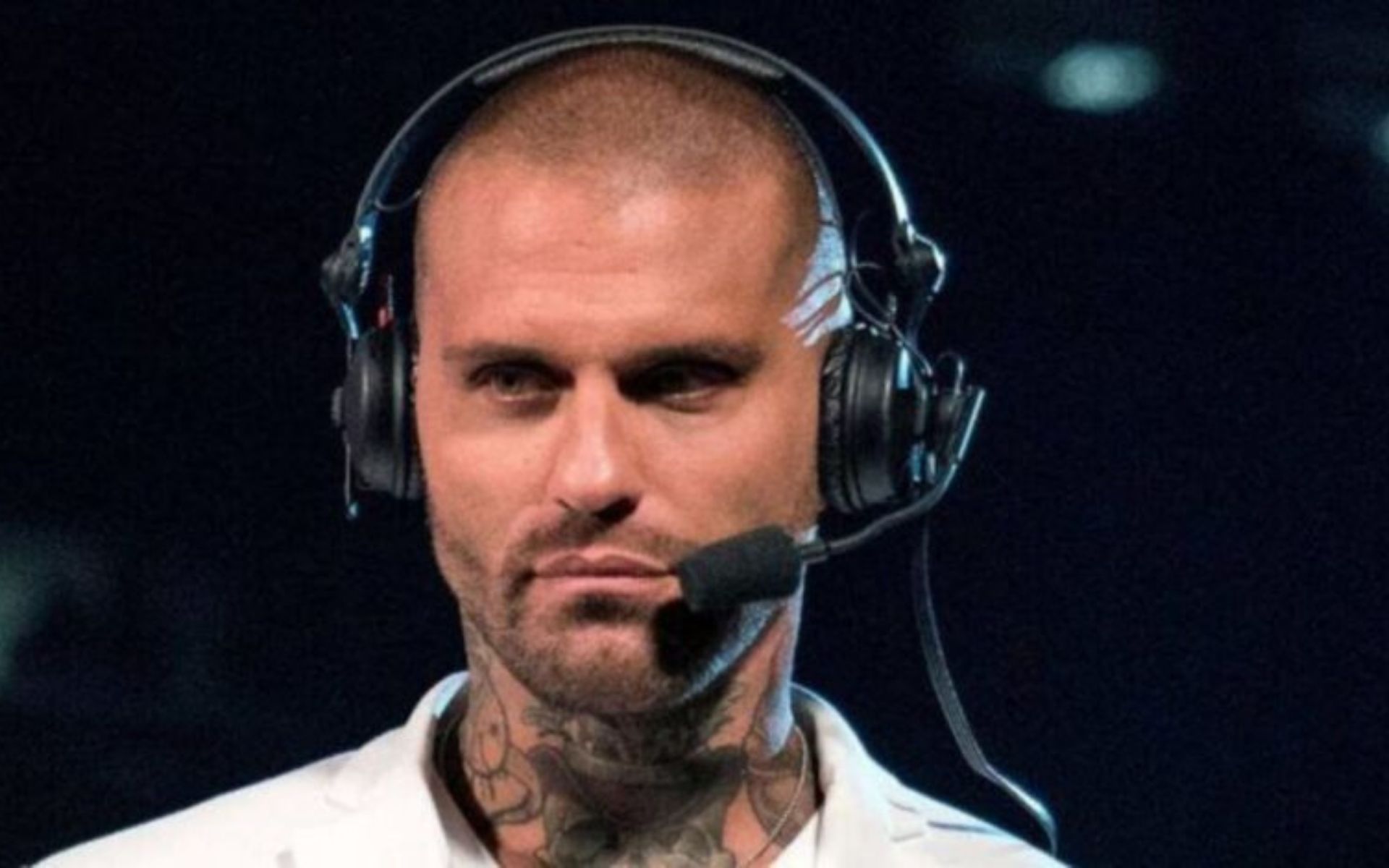 Corey Graves is a commentator on RAW