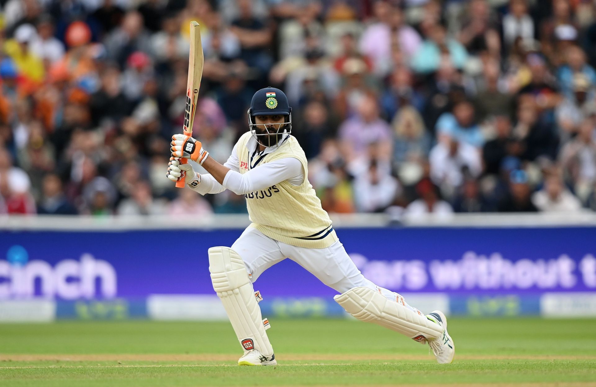Ravindra Jadeja was largely untroubled throughout his innings