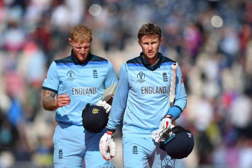 Ben Stokes (L) & Joe Root are a part of the ODI squad for the series against India (Image courtesy: Getty Images)