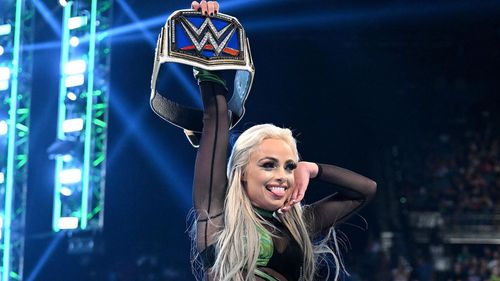 Liv Morgan won the SmackDown Women's Championship for the first time!