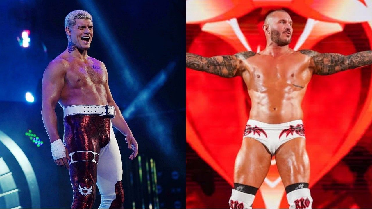 WWE सुपरस्टार्स कोडी रोड्स और रैंडी ऑर्टन