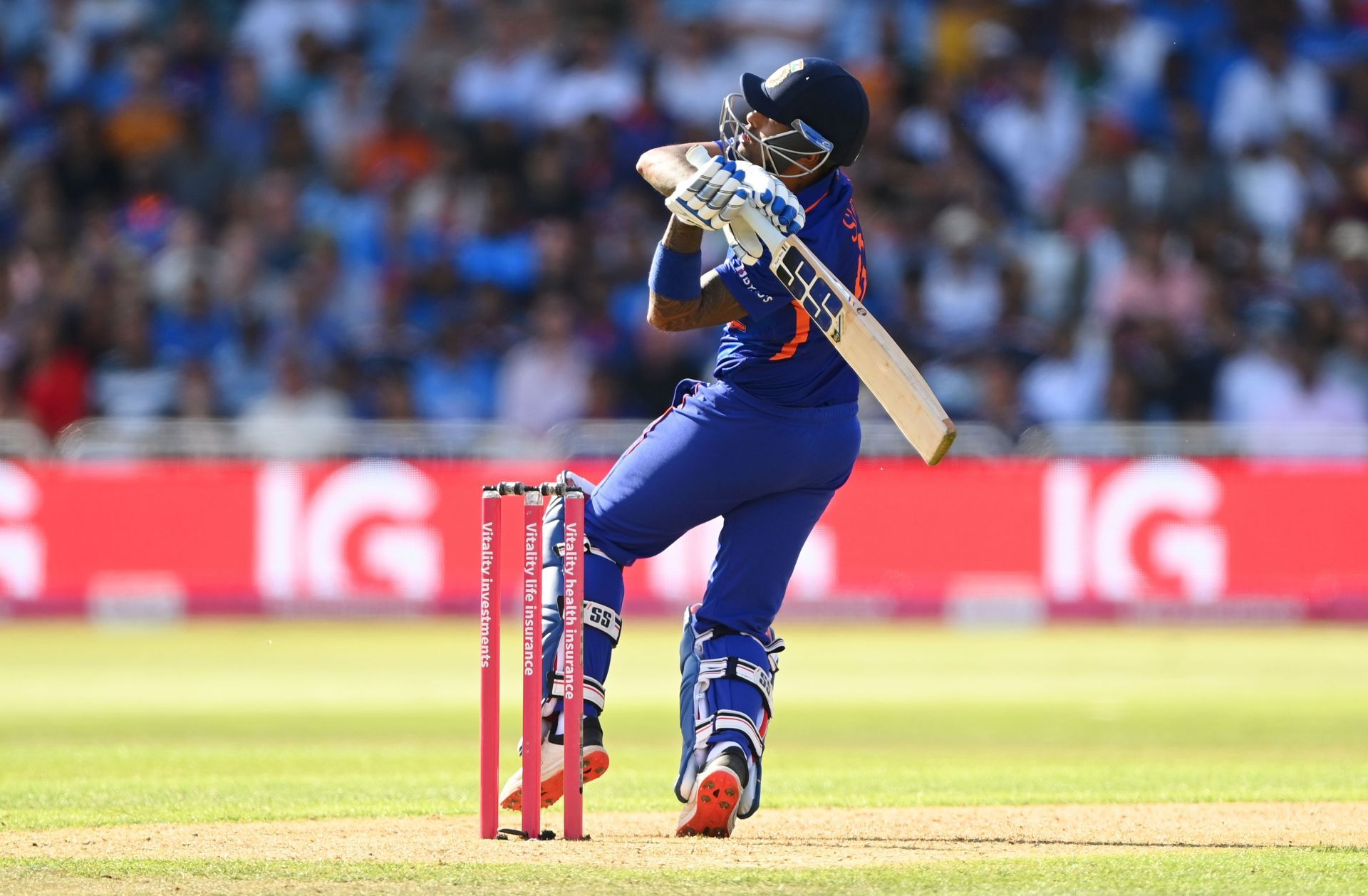 Suryakumar Yadav batted at No. 5 in the ODI series against England