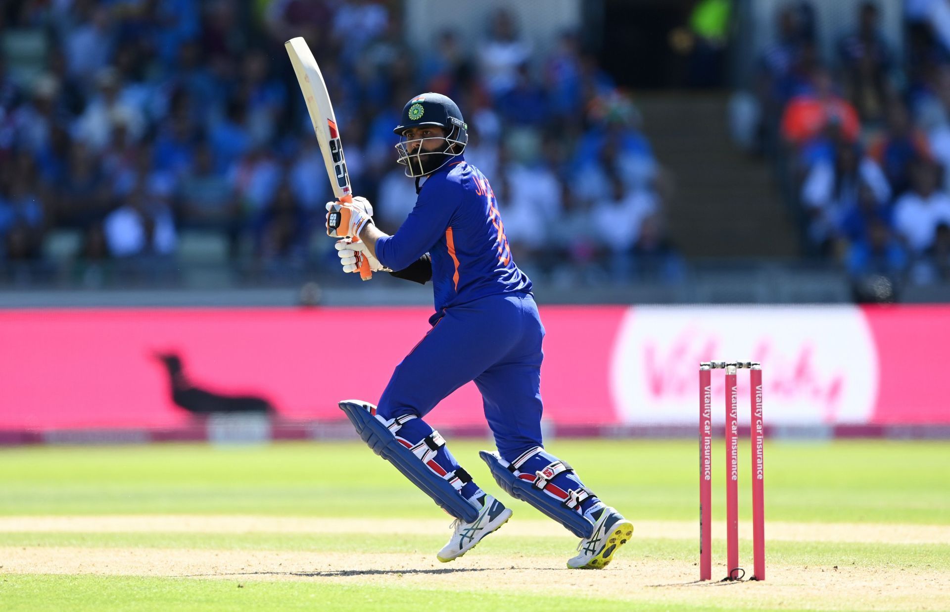 Ravindra Jadeja was set to be the Indian vice-captain for the first time in his career (Image: Getty)