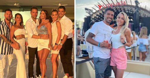 Antonella Roccuzzo showers Suarez with love following new club announcement