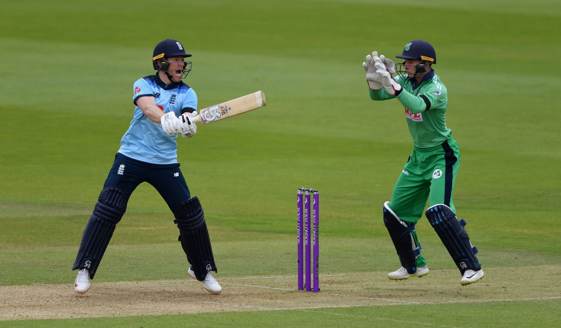 Eoin Morgan represented Ireland before switching to play for England
