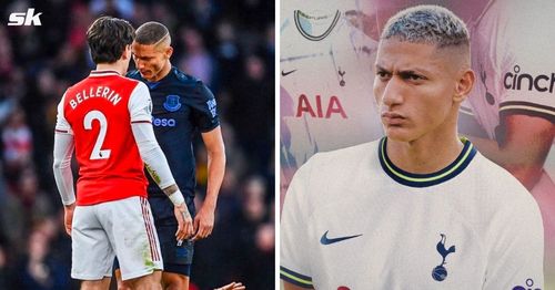 Tottenham's new signing Richarlison's post featuring Arsenal