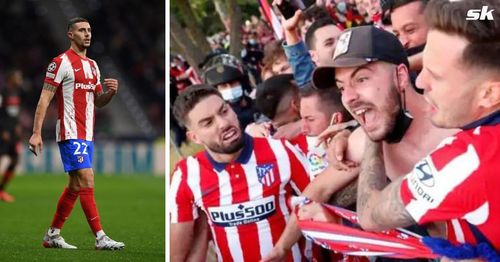 Mario Hermoso had a confrontation with Atletico Madrid fans