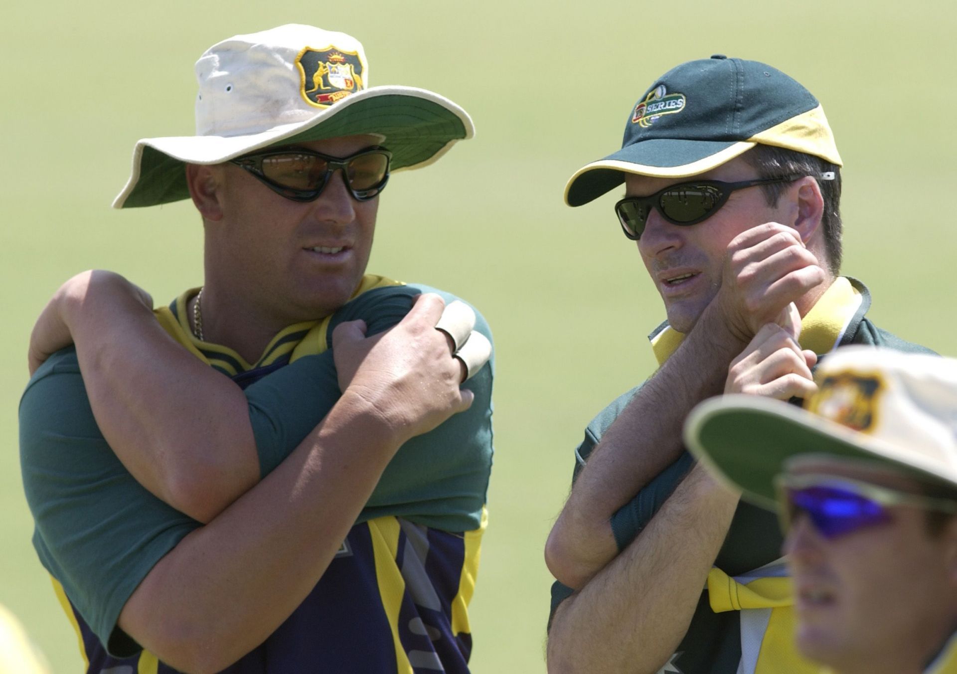 Former Aussie cricketers Shane Warne (left) and Steve Waugh. Pic: Getty Images
