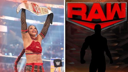 The RAW Women's Champion Bianca Belair reacts to a former Champion dancing