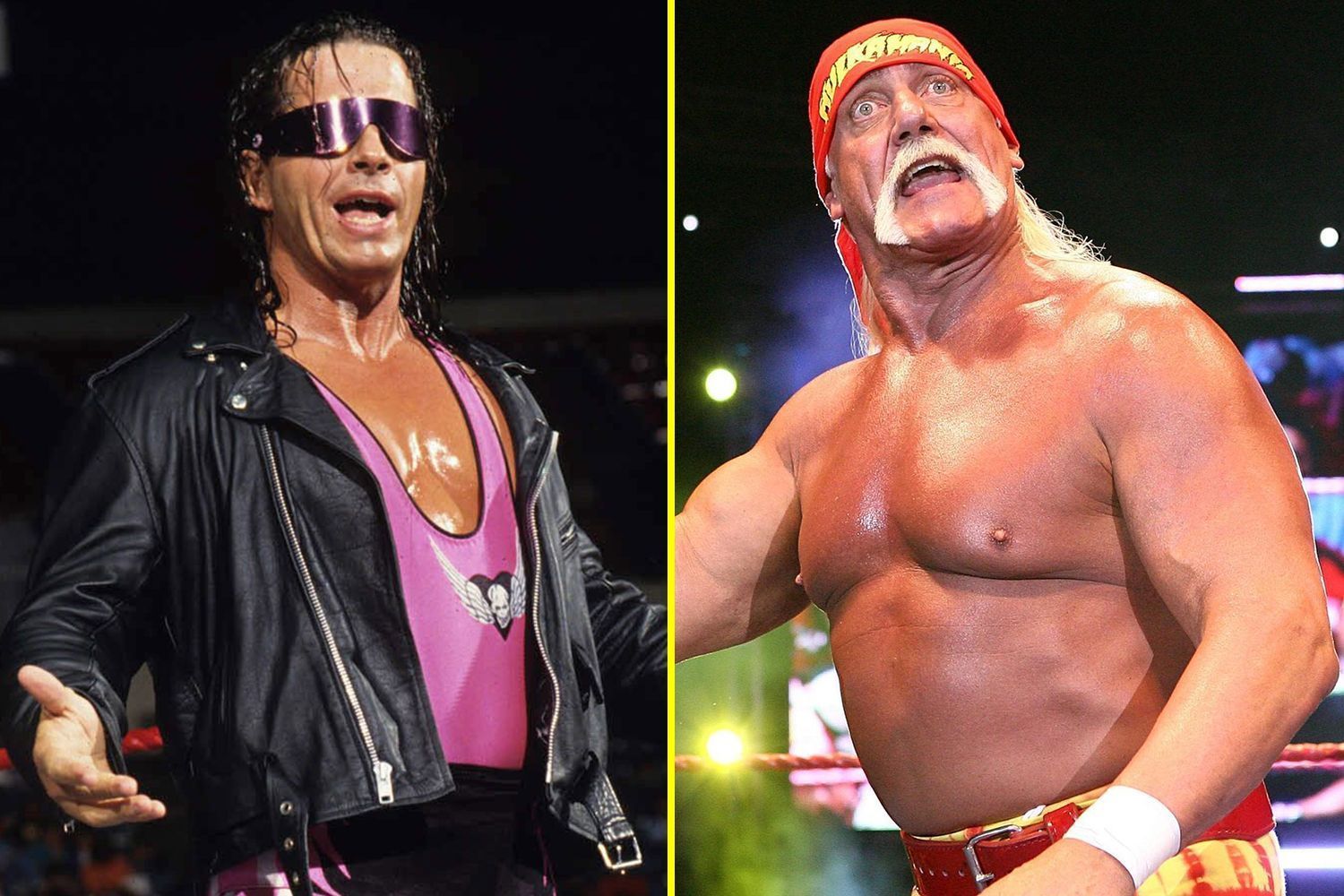 Bret Hart & Hulk Hogan