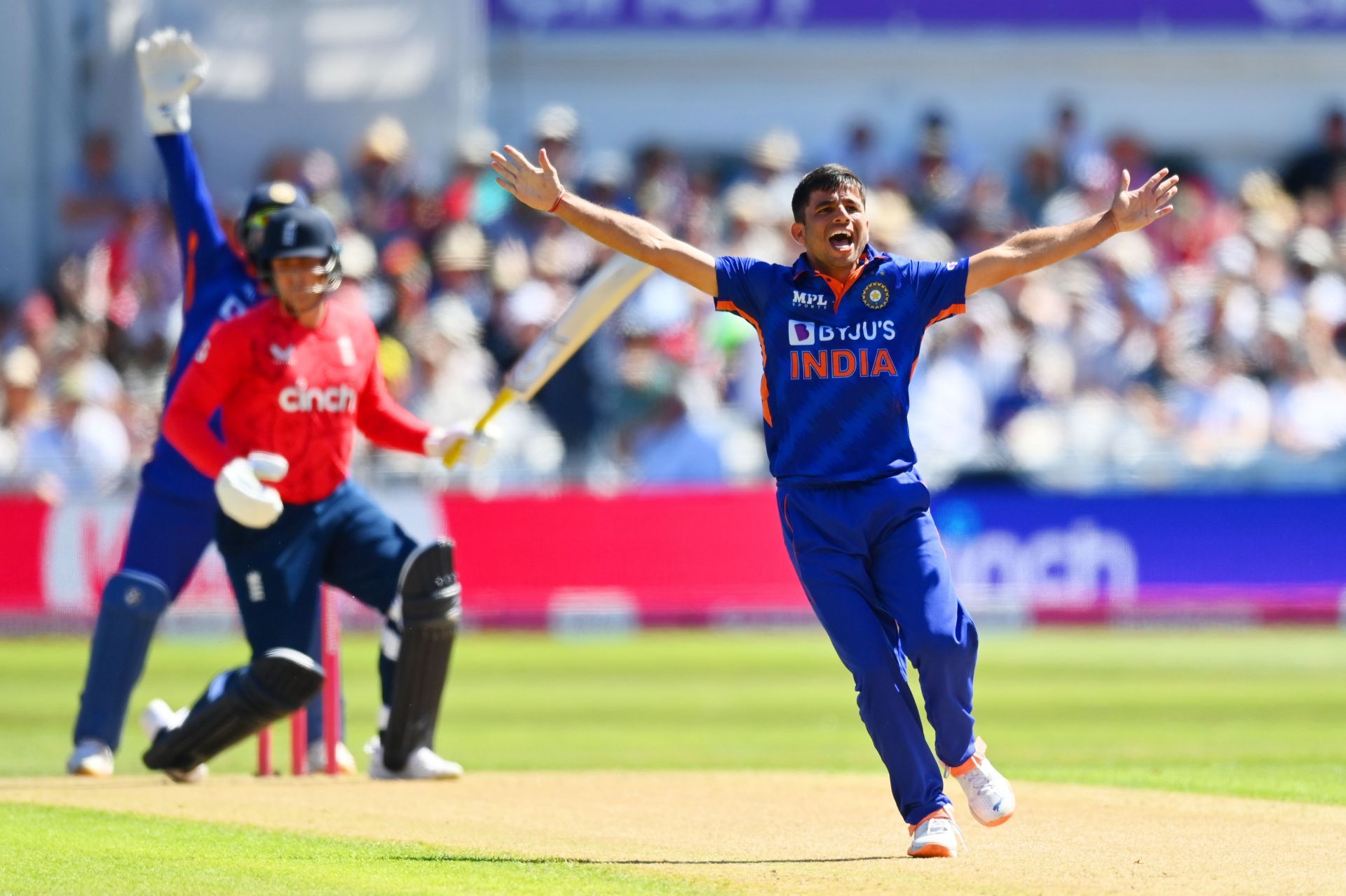 Ravi Bishnoi scalped eight wickets for India in the series against the West Indies. (Image: Getty)