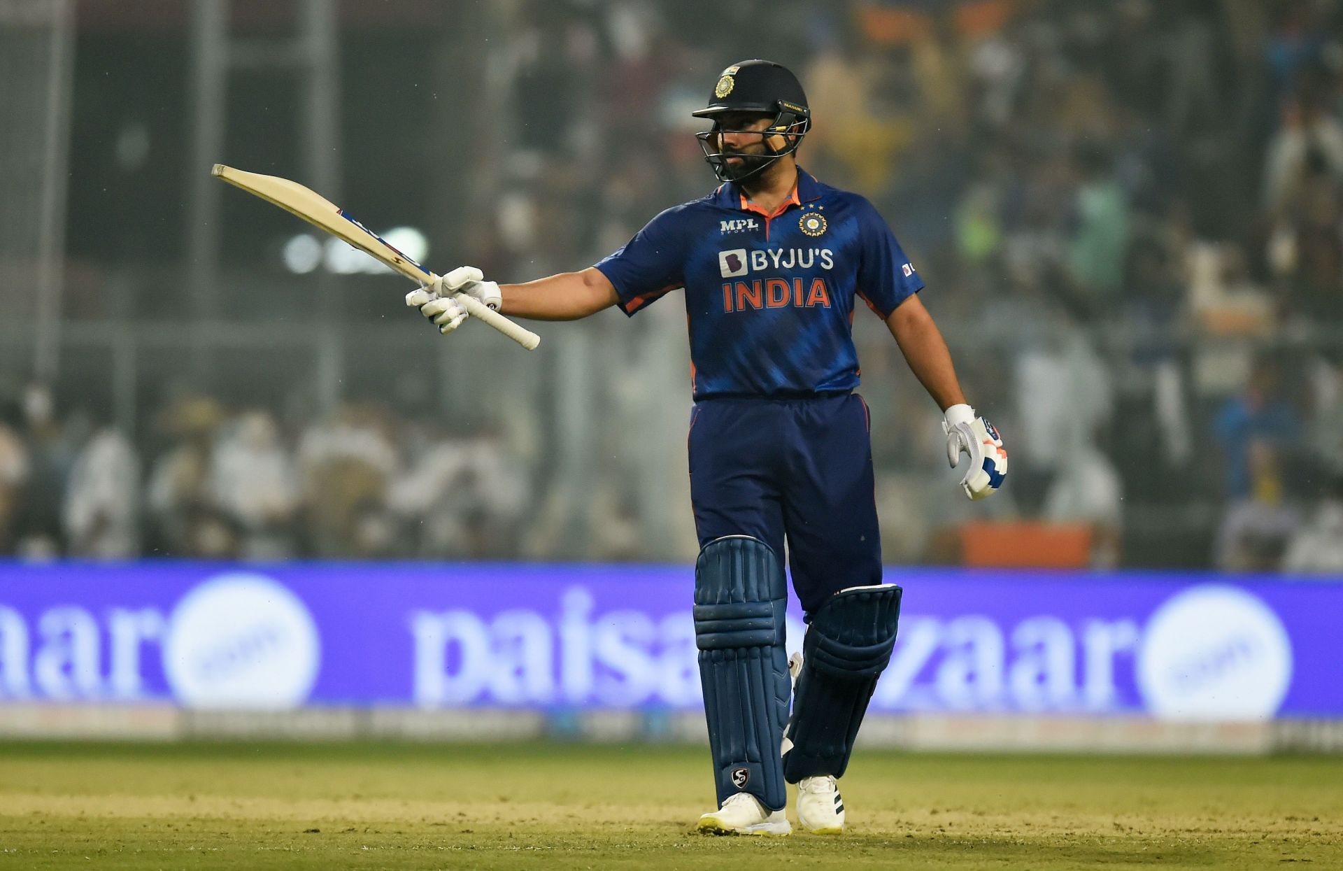 Rohit Sharma during India v New Zealand - T20 International (Image courtesy: Getty)