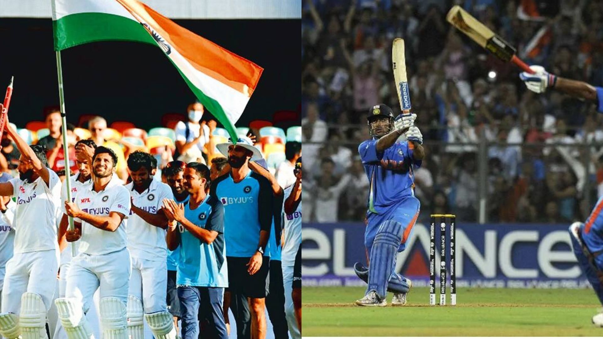 Some iconic moments that fans of Indian cricket will never forget. (P.C.:Twitter)