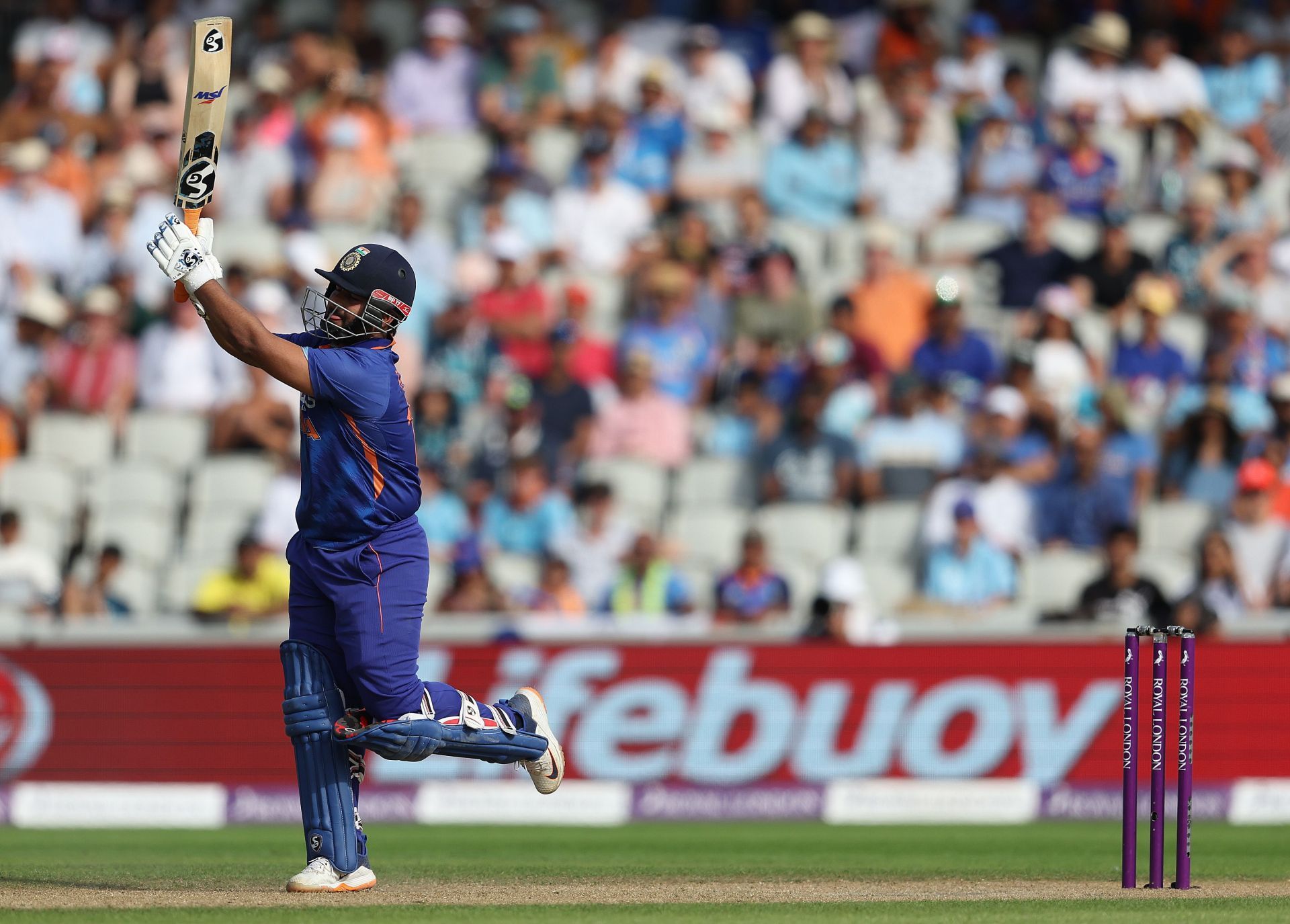 Rishabh Pant has already crossed the 100-sixers mark in international cricket