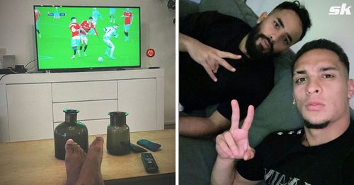 The Manchester United target is enjoying their clash with Liverpool