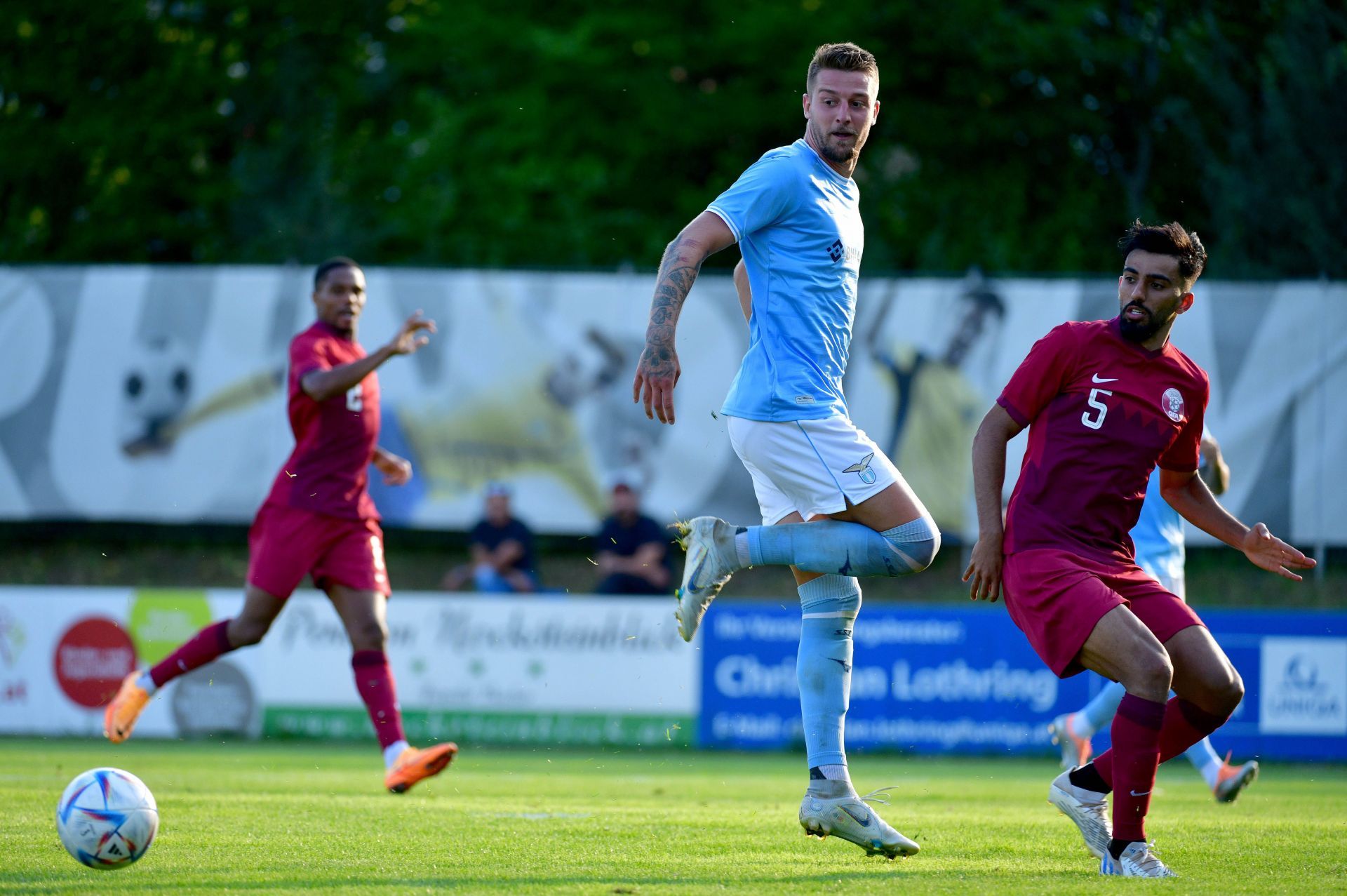 SS Lazio v Qatar - Pre-sesaon Friendly