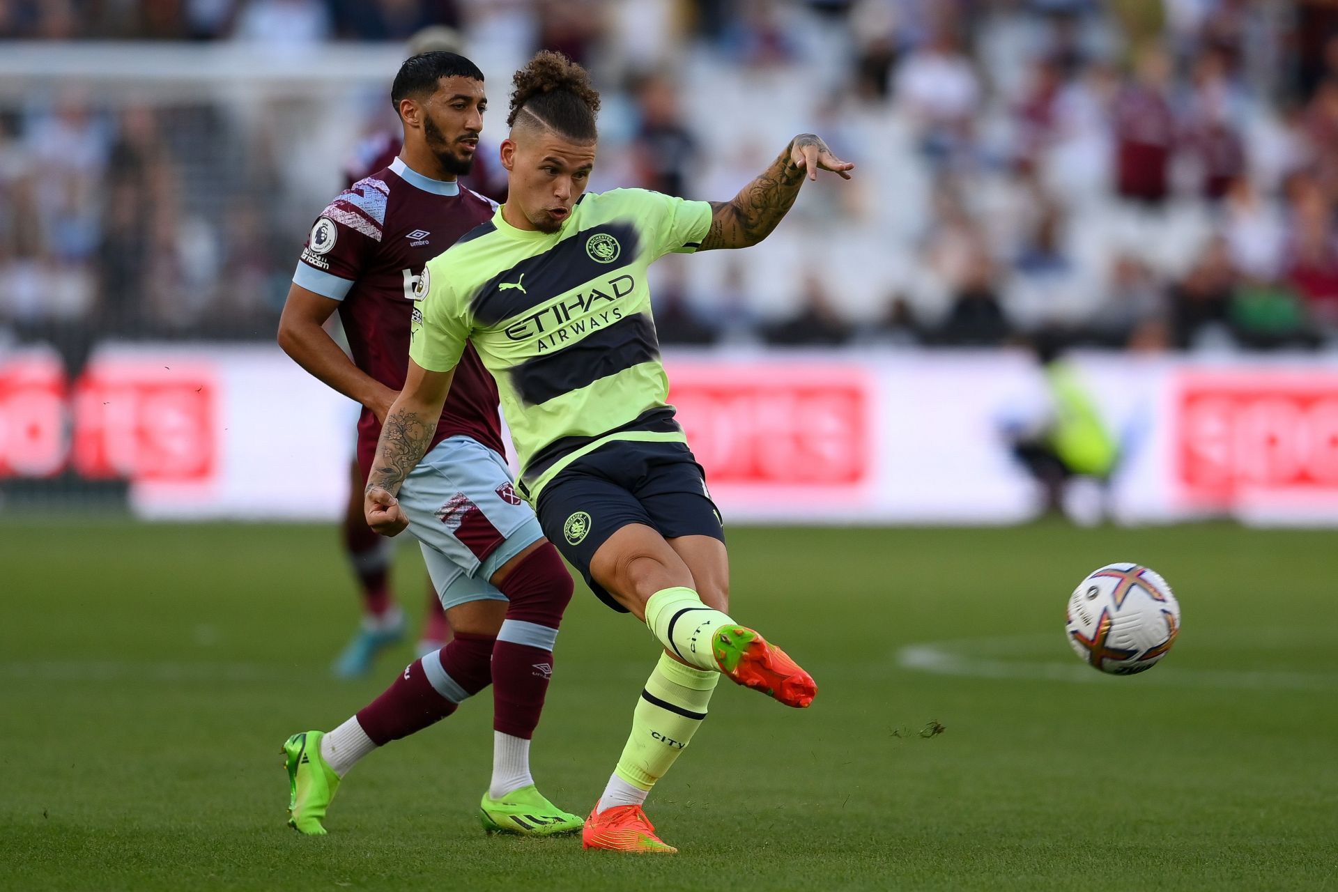 Kalvin Phillips joined Manchester City from Leeds United this summer.