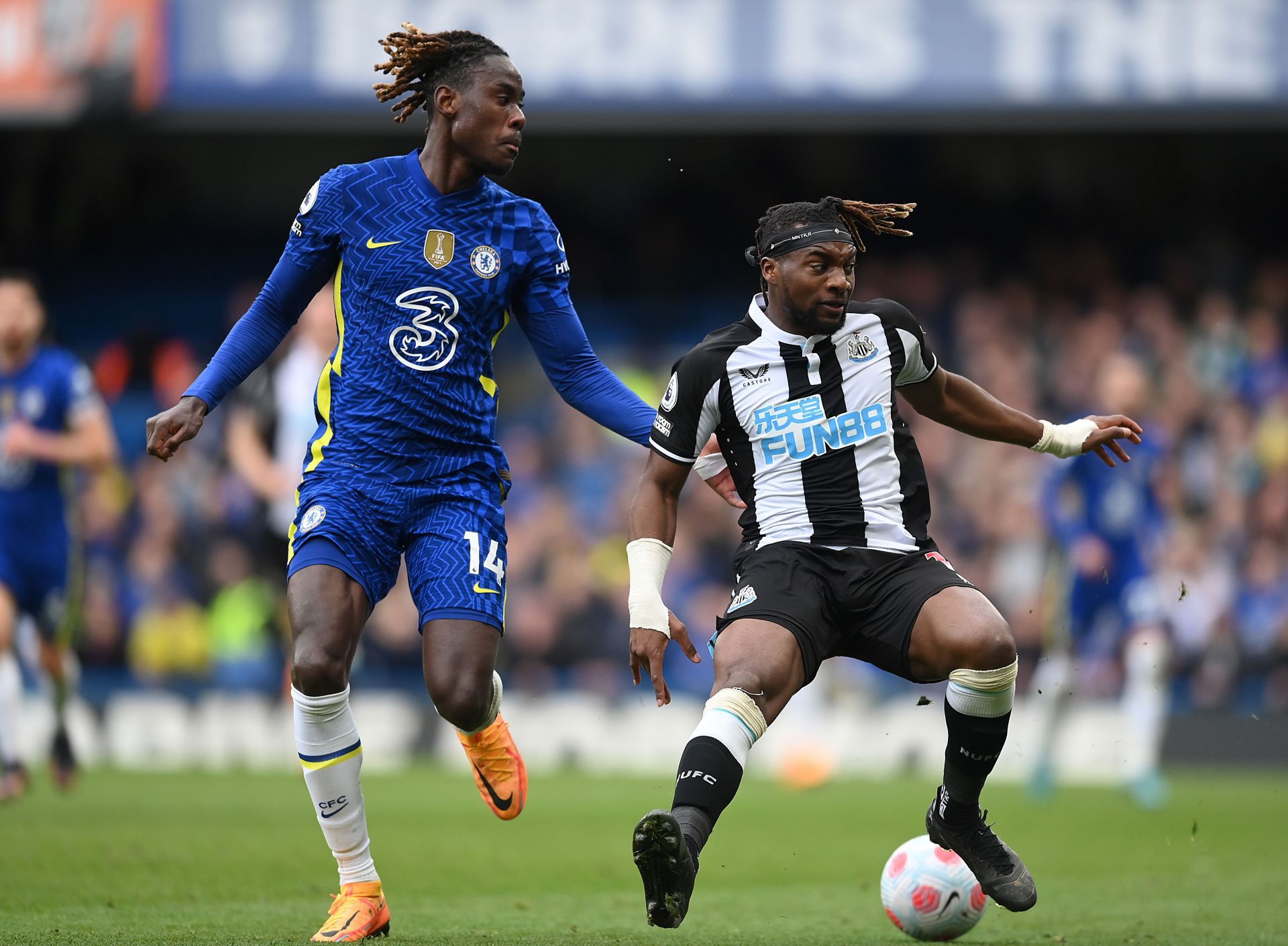 Trevoh Chalobah in action against Newcastle United