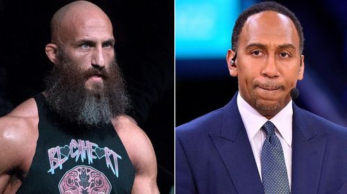 What does the WWE Superstar take from the host of ESPN's First Take?